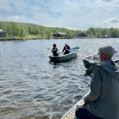Rowboat rental on Lake Malmagen