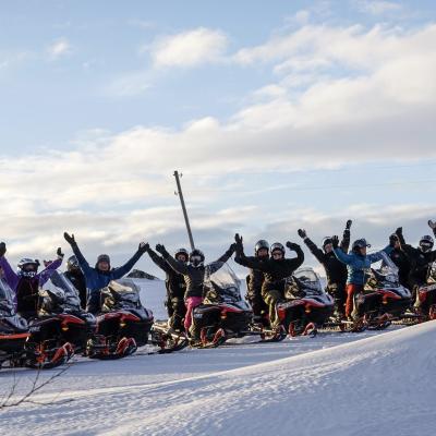 Guidad skotertur i Fjällnäs och Funäsfjällen
