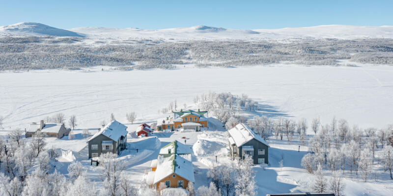 Överblick över Fjällnäs Est. 1882