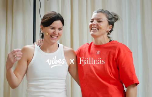 Vibes x Fjällnäs. Träningshelg med Jenny och Sanna Kallur.