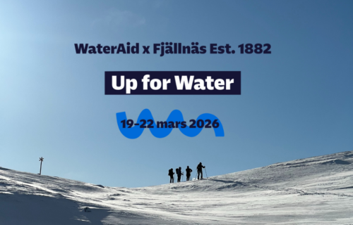 Inbjudan till en unik expedition i Fjällnäs, i samarbete med WaterAid.
