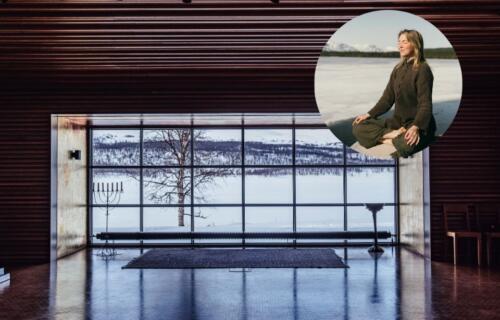 Aula Capella, Fjällnäs. Sveriges vackraste yogasal.