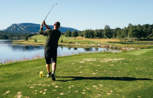 Golf i Funäsfjällen