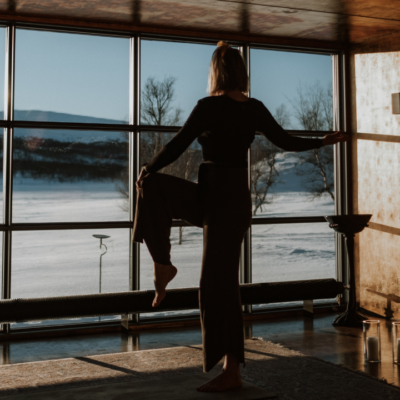 Yoga i Aula Capella på Fjällnäs Est. 1882